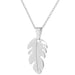 Feather Pendant Sweater Chain - Vintage-Inspired Wing and Leaf Jewelry for Couples - wallojewerly 