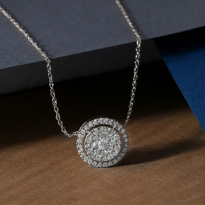 Gypsophila Pendant Necklace Niche All-match Clavicle Chain Jewelry