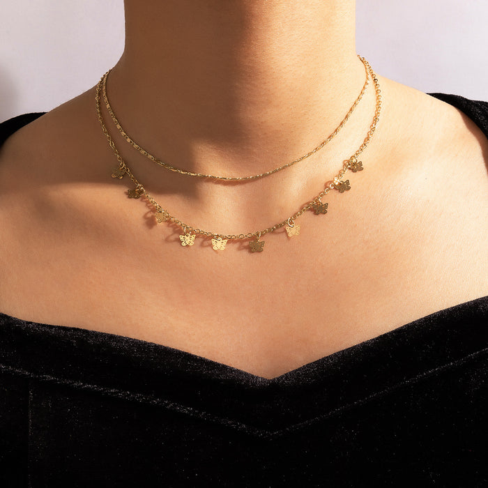 Punk Chain Necklace - Bold Single Layer for Fashion