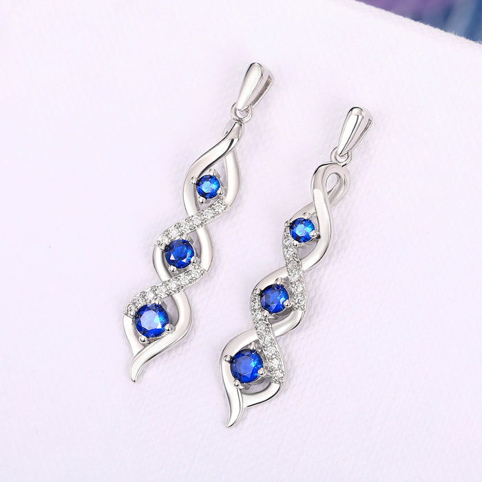 Pendientes de nuevo estilo, pendientes de gota de agua, pendientes versátiles para mujer.