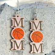 Wooden Ball Earrings - wallojewerly 