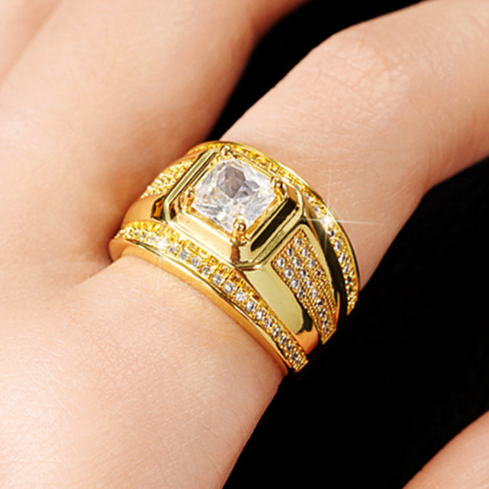 Los anillos vintage clásicos son adecuados para todo tipo de personas.