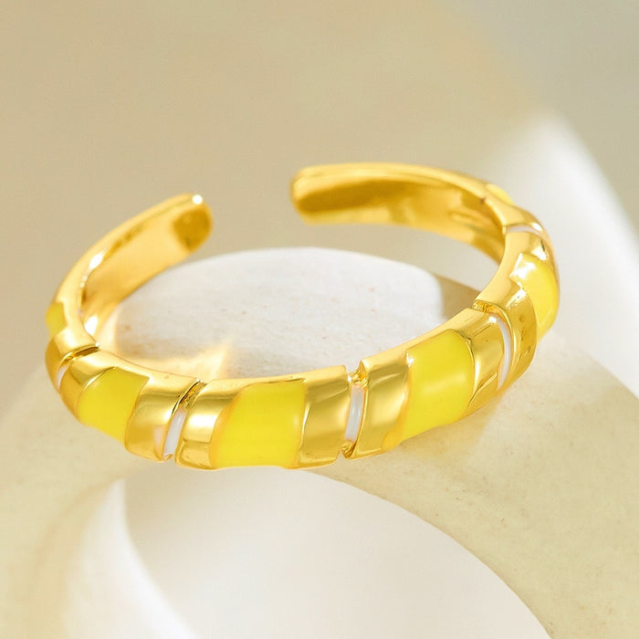 Wholesale vibrant dopamine-colored rings that won't fade.