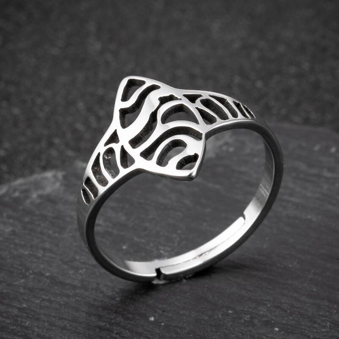 European and American fashion eye ring, cold style hollow Halloween ring wholesale