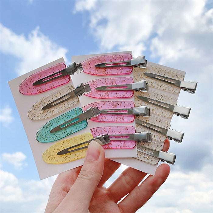 Seamless side clip, girly hair clip