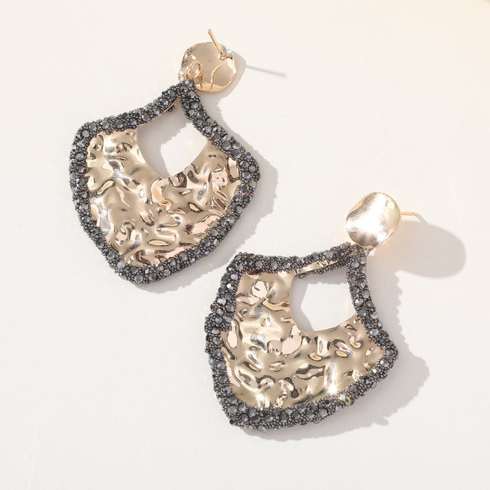 ZA Long Leaf Earrings - Vintage Gold-Tone Jewelry for a Chic Look