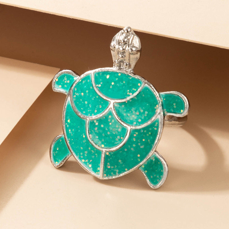 Dolphin Fox Turtle Butterfly Fun Animal Ring