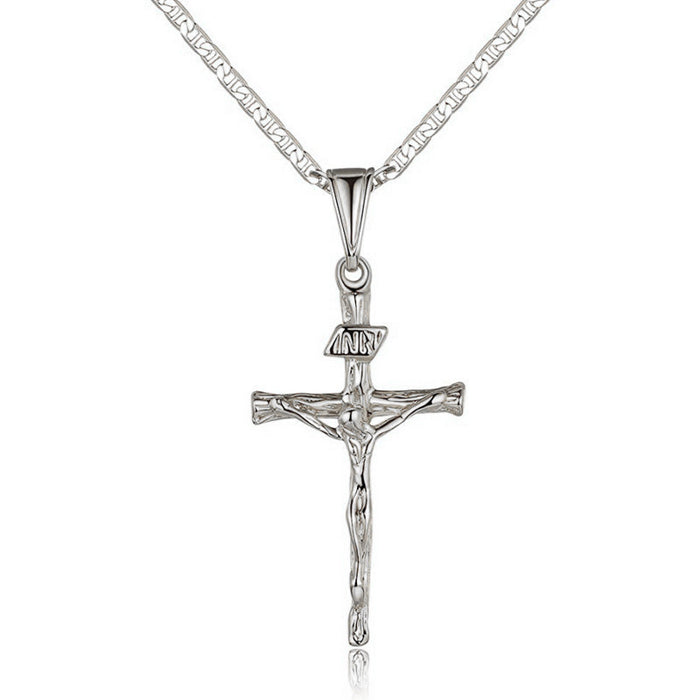 Cross Pendant Necklace Hip Hop Street Fashion Women's Necklace