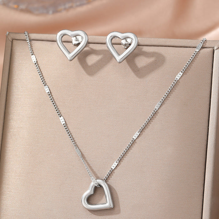 Wholesale stainless steel and titanium steel star-shaped gold necklaces
