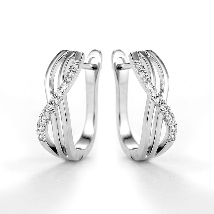 Geometric Wrap Earrings for Women Fashion Earrings