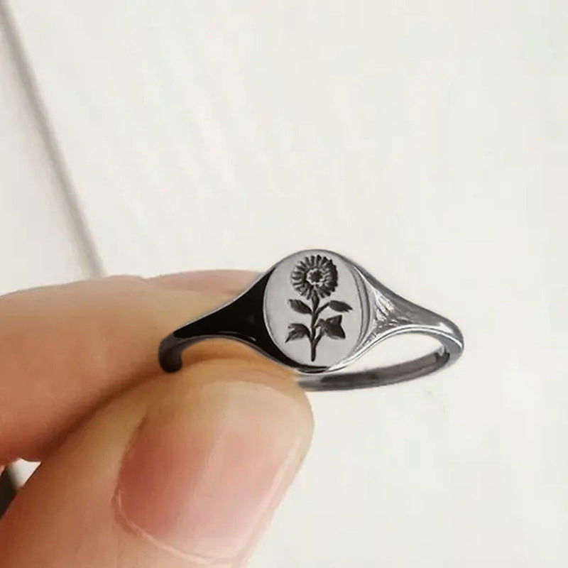Couple wedding ring micro inlaid zircon