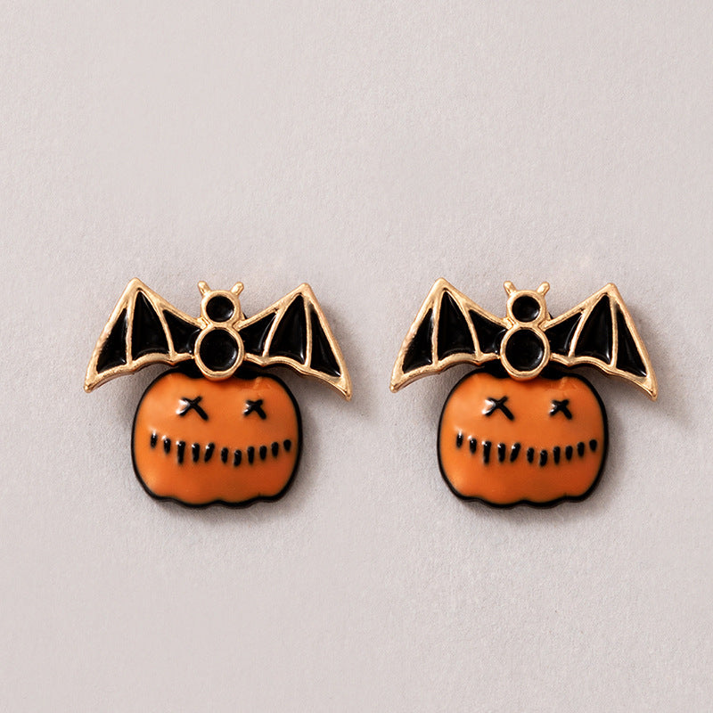 Fun and colorful Halloween earrings