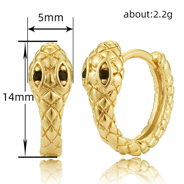 Fashion cat earrings for women high-end earrings