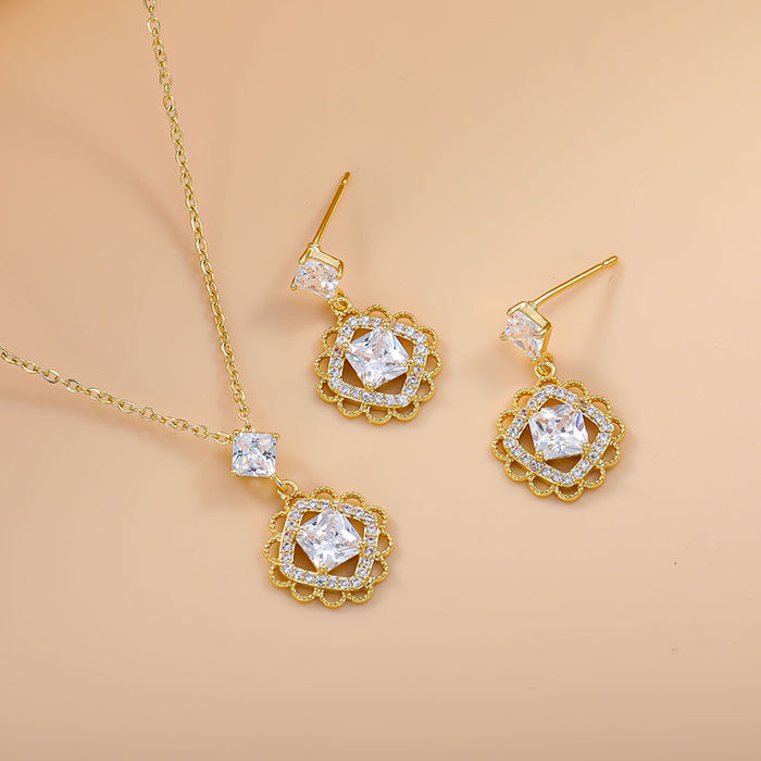 Wholesale copper-plated gold sets - wallojewerly 