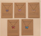 Bohemian style alloy colorful butterfly necklace - wallojewerly 