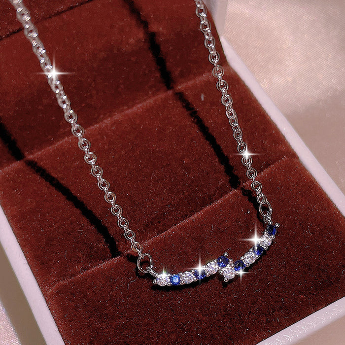 Light luxury geometric pendant women's clavicle necklace