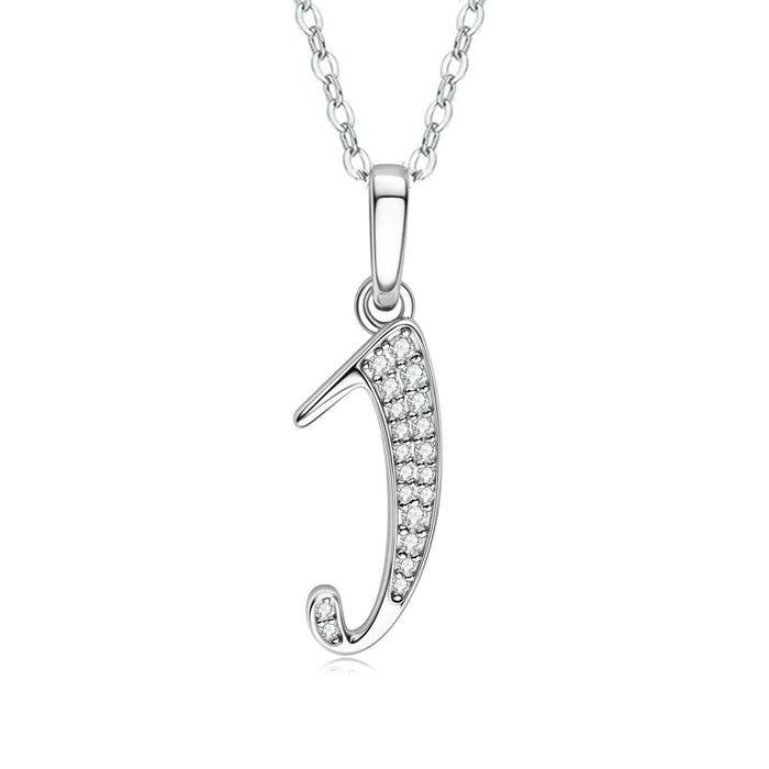 Letter Pendant Necklace