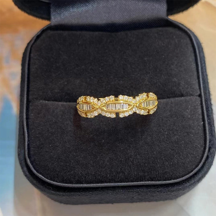 rings for women, high-end exquisite personality pinky rings