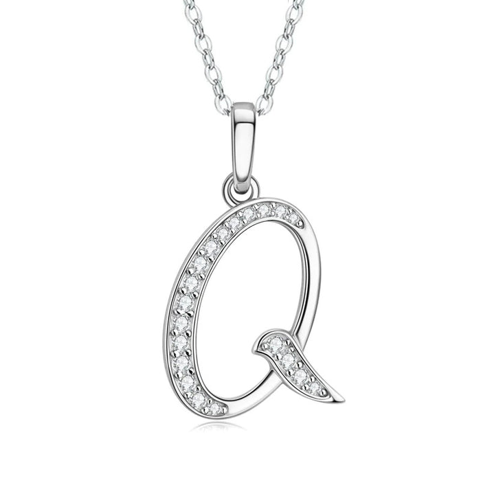 Letter Pendant Necklace