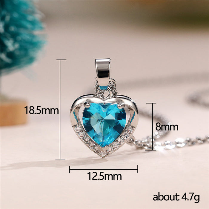 Love Pendant Simple Women's Valentine's Day Necklace