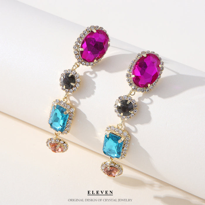 Vintage Luxury Princess Earrings - Exquisite and Versatile Statement Jewelry for Women
