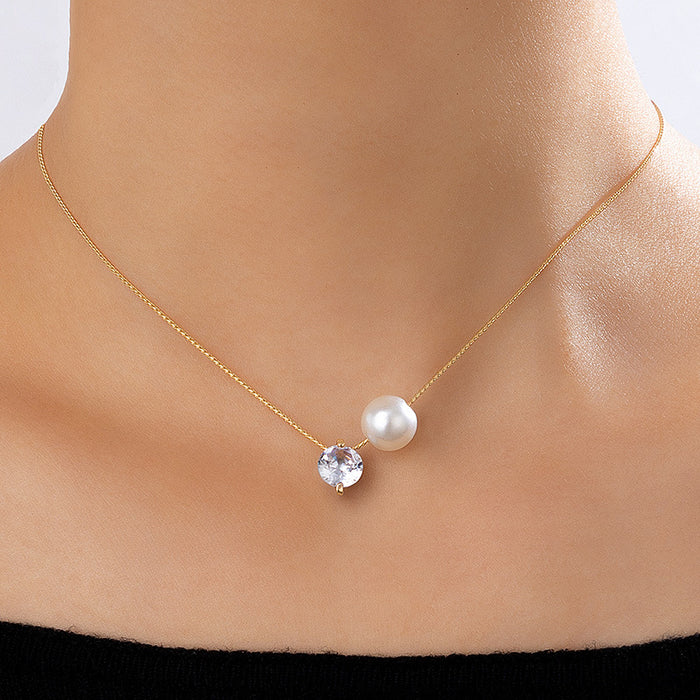 Minimalist Pearl Beaded Necklace - Elegant and Luxurious Everyday Wear