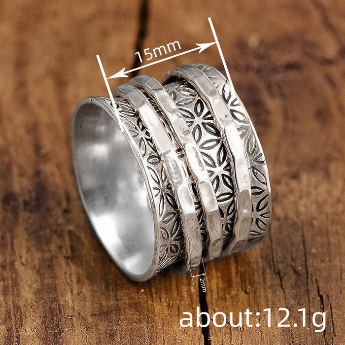 Sunflower Daisy Forest Style Simple Ring for Women