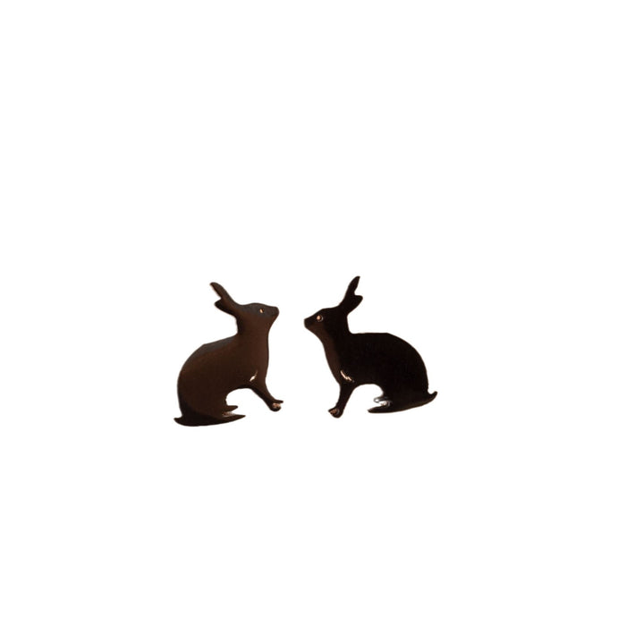 Rabbit Zodiac Stainless Steel Stud Earrings - Adorable and Playful Animal Jewelry