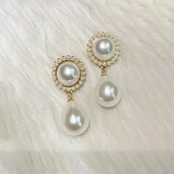 High-grade round earrings, hoop earrings, female student models