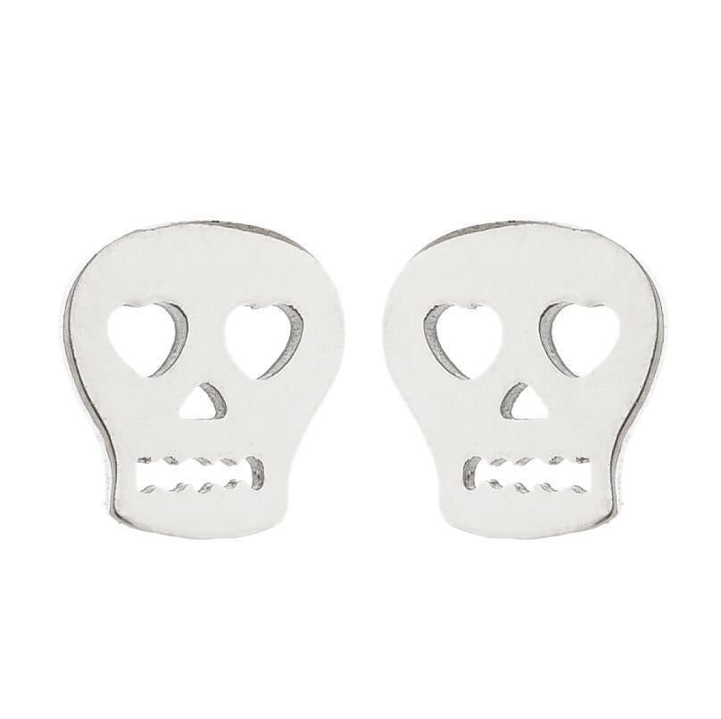 Halloween pumpkin skull earrings, European and American cross-border simple fashion ghost spider web earrings wholesale