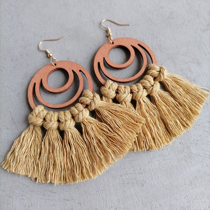 Bohemian Tassel Earrings for a Stylish Look