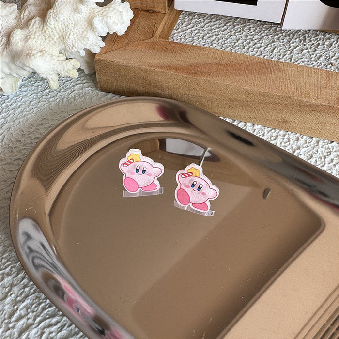 Cute cartoon acrylic earrings