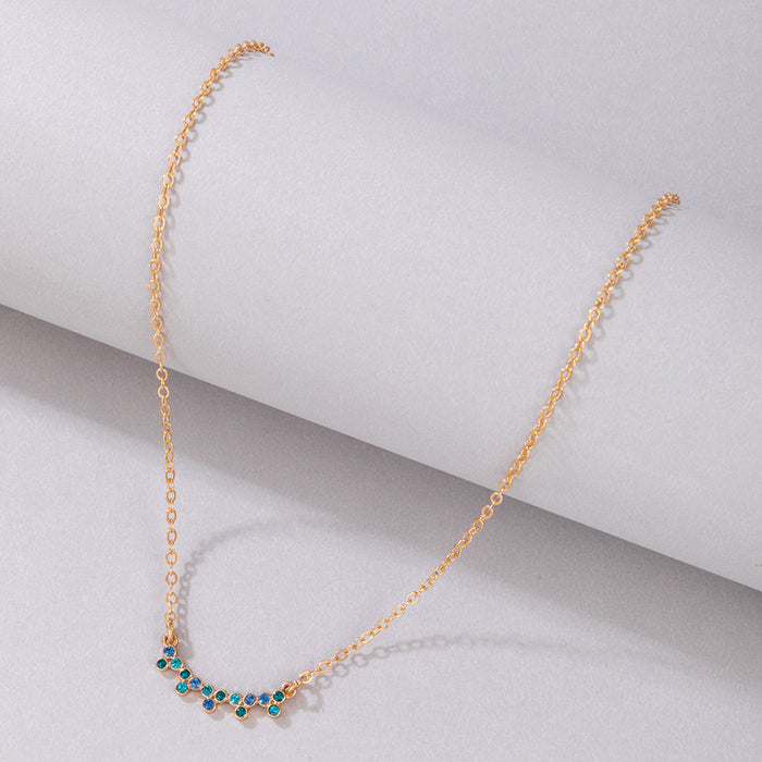 LOVE Chain Necklace - Triple-Layer Geometric Jewelry for Women