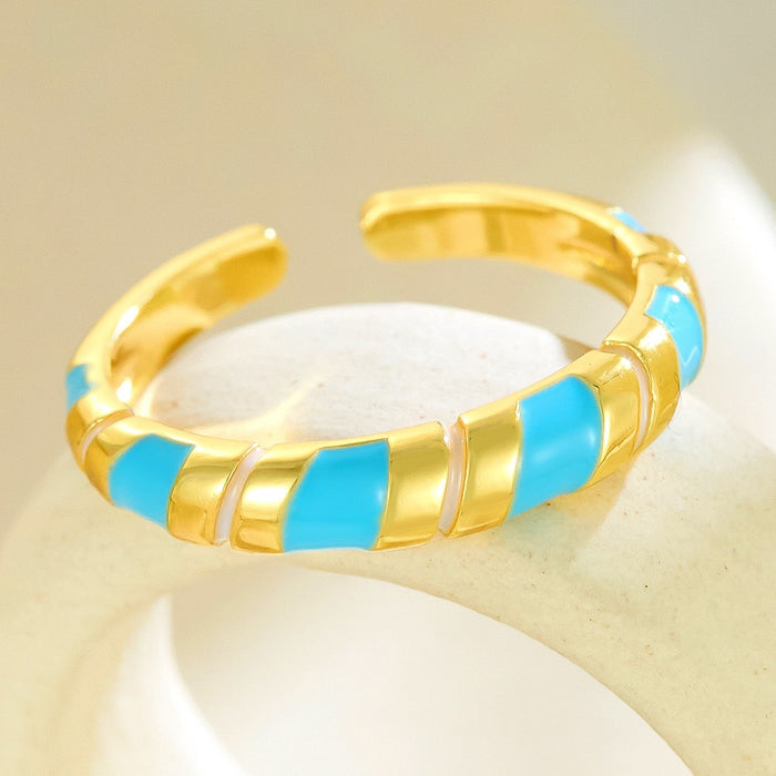Wholesale vibrant dopamine-colored rings that won't fade.