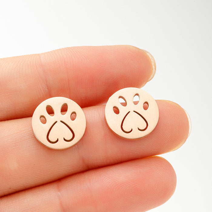 Penguin Stainless Steel Stud Earrings - Cute and Playful Animal Jewelry