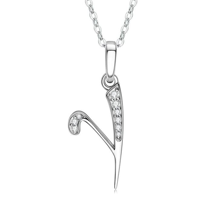 Letter Pendant Necklace