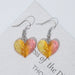 Gradient magic heart earrings - wallojewerly 