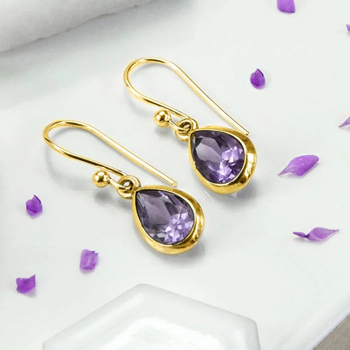 Water drop earrings, elegant earrings for ladies, versatile and elegant accessories