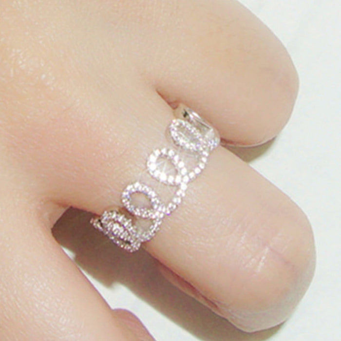 Princess crown ring luxury design cream roll personality ring