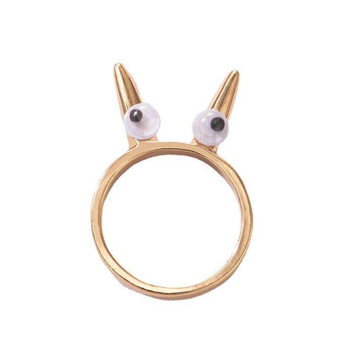 Cat ears rabbit ears irregular ring