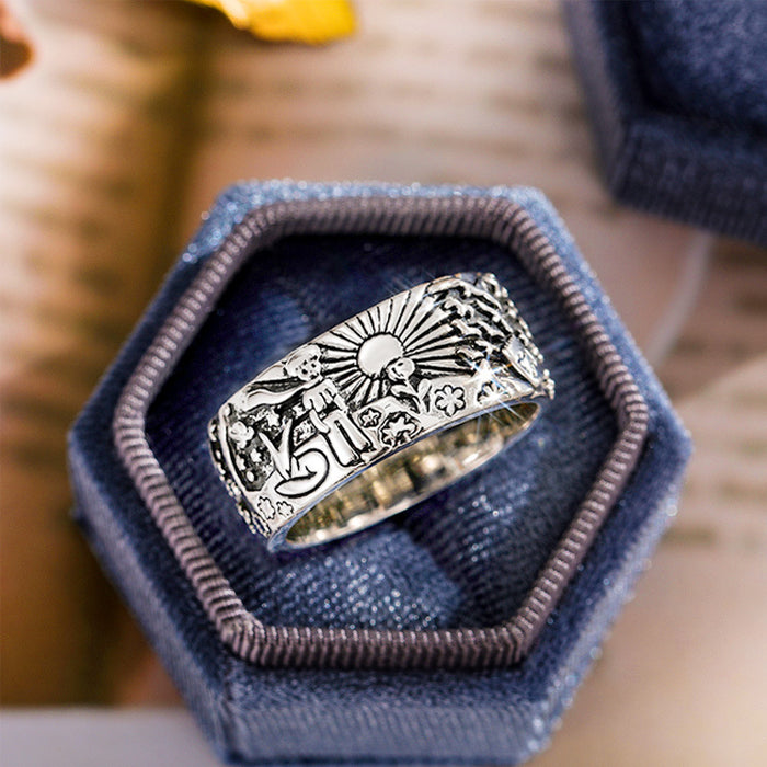 Little Fox Planet Ring Vintage Morgan Women's Ring