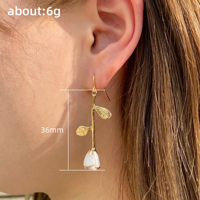 Internet celebrity earrings tassel earrings zircon earrings for women