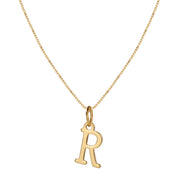 Gold alloy 26 English letter necklace - wallojewerly 