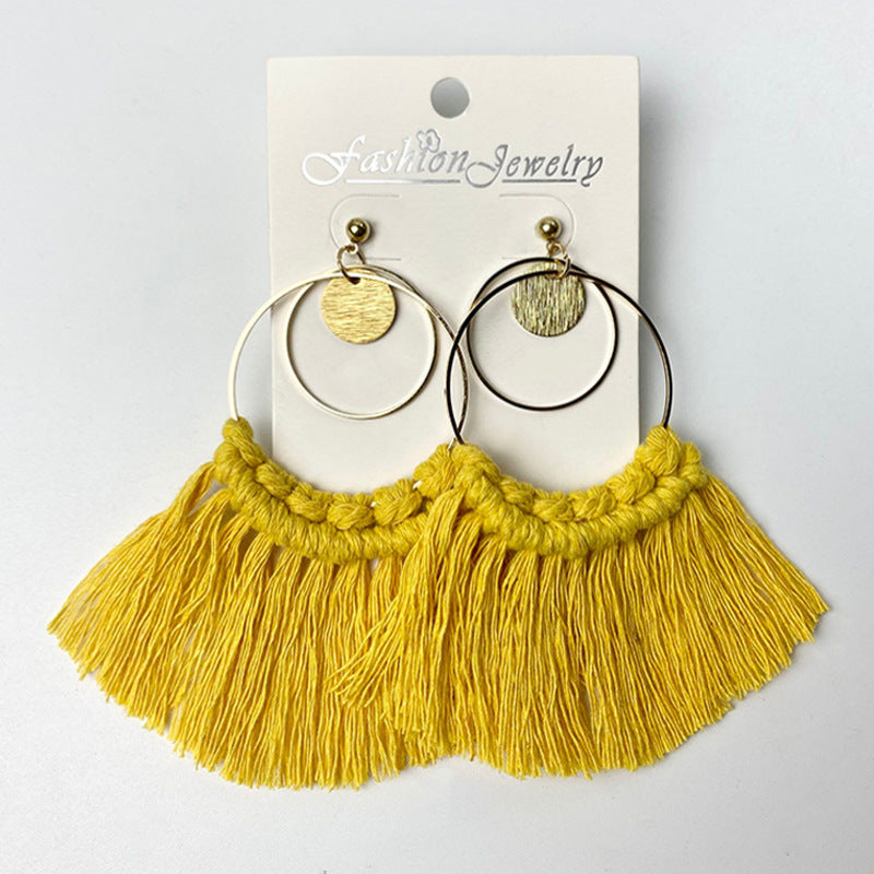 Bohemian Tassel Earrings for a Stylish Look