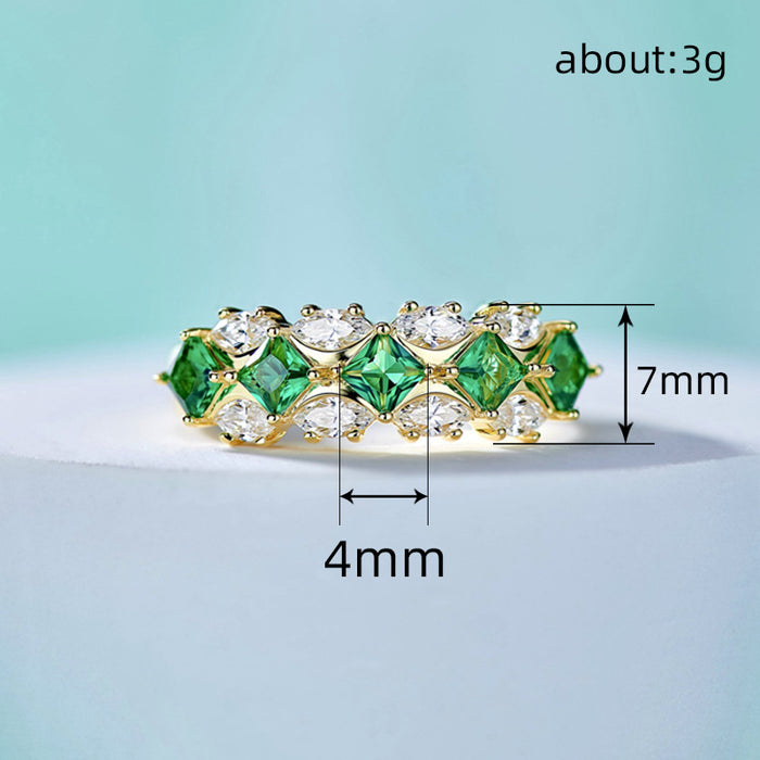 Jewelry earrings contrast diamond women's earrings - wallojewerly 