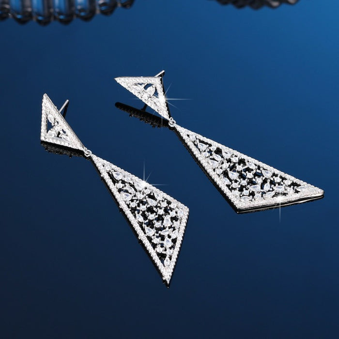 Pendientes de estrella de cinco puntas, pendientes huecos geométricos, estilo japonés y coreano.