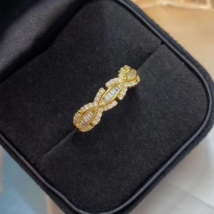 rings for women, high-end exquisite personality pinky rings