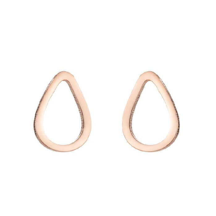 Love earrings, Amazon fashion new ins geometric one-week earrings triangle round square simple