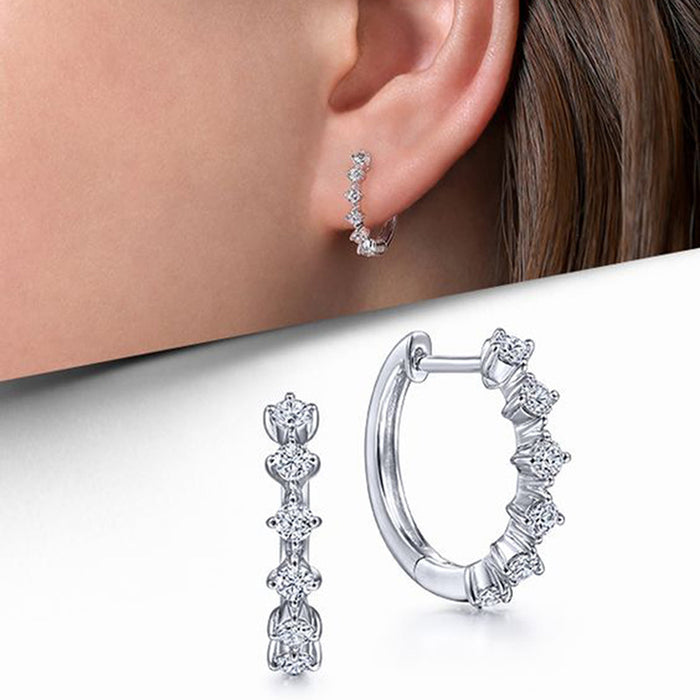 Personalized temperament trendy earrings for men cool and handsome ear clips for couples