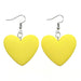 Colorful love earrings - wallojewerly 